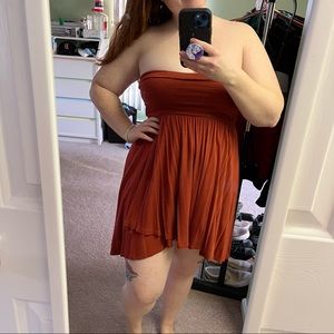 💕LAST CHANCE💕 Women's Francesca's Collections Strapless Draped Dress Small